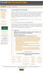 Mobile Screenshot of freerolltournamentsonline.com